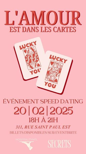 Love is in the Cards - Presented by SECRETS X Hospitality MTL