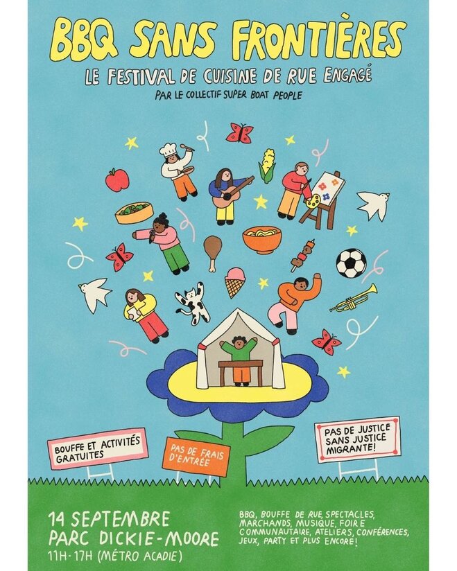 BBQ sans frontières : Premier festival de cuisine de rue à Parc-Ex