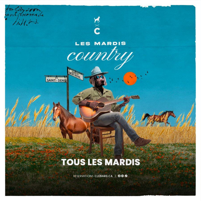 Country Tuesdays Are Coming to Clébard