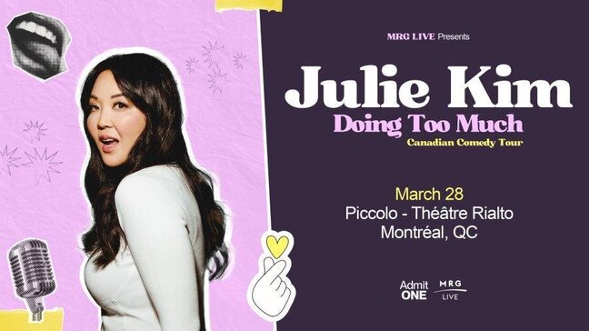 Julie Kim - Doing Too Much Tour