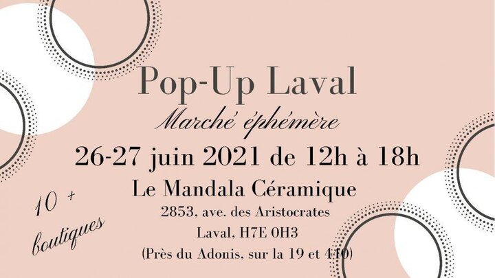 Pop-Up Laval, Ephemeral Market 2021