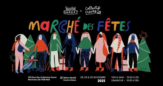 Collectif Créatif MTL Holiday Market at Time Out Market Montreal