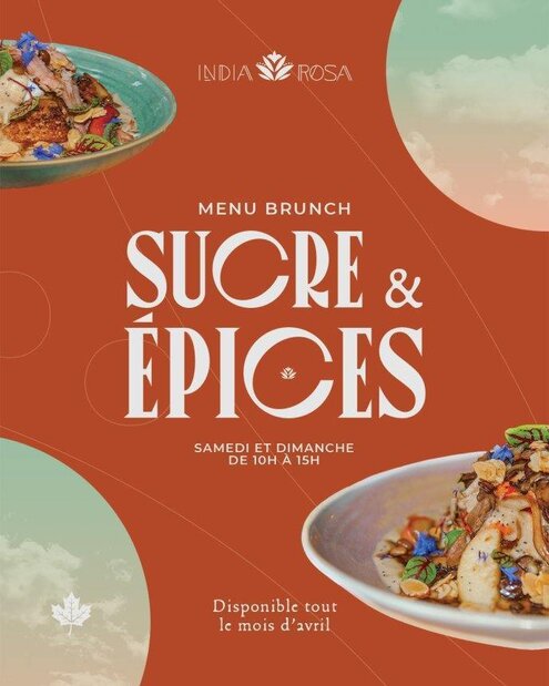 Brunch Sucre & Épices chez India Rosa