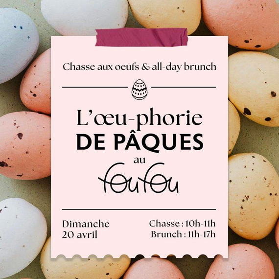 LOEu-phorie de Pâques au Fou Fou!