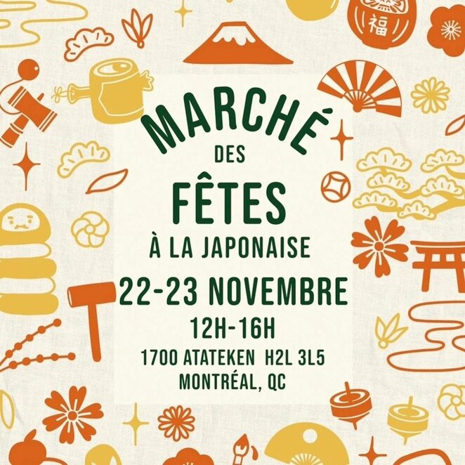 Japanese Holiday Market in Montreal