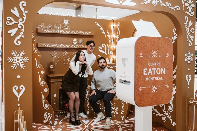 The Holiday Studio Arrives at Eaton Centre Montreal