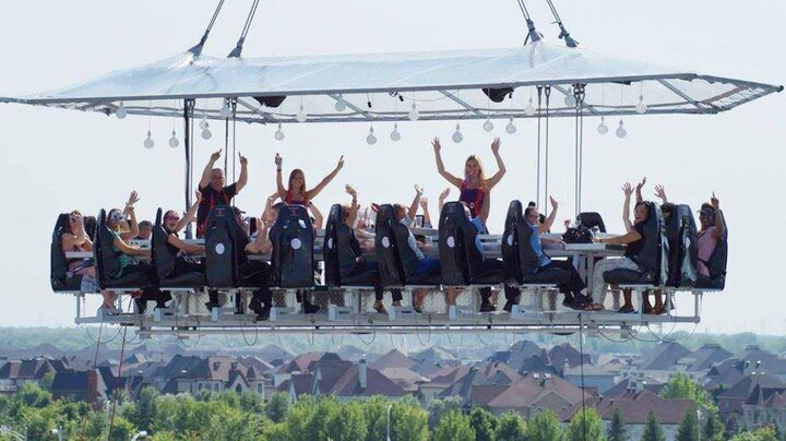 Diner Entre Ciel et Terre à Montréal en 2022