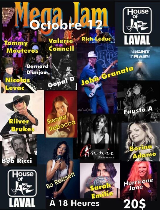 Mega Bands at Maison du Jazz (House of Jazz)