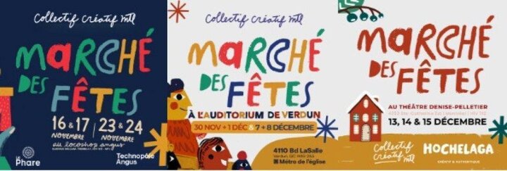 Discover 5 Holiday Markets with Collectif Créatif MTL.