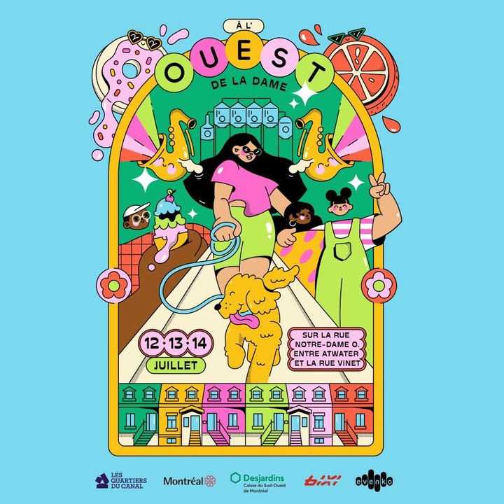 THE PETITE-BURGUNDY STREET FESTIVAL BECOMES WEST OF LA DAME