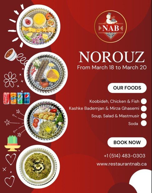 Norouz chez café Restaurant Nab