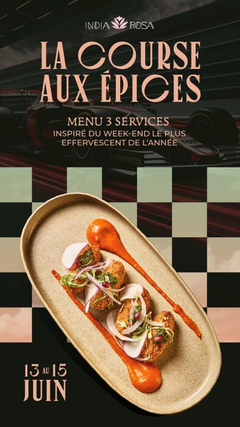 Spice Race - Experience F1 Through the Flavours of India Rosa!