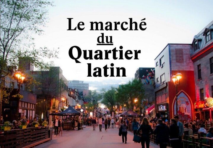 The Latin Quarter Market in Montreal 2021