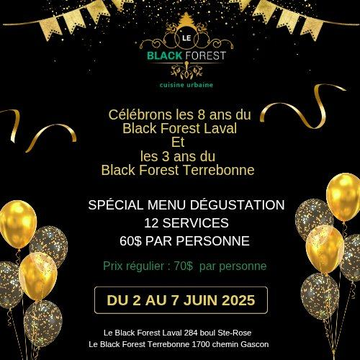 The 3rd Anniversary at Black Forest in Terrebonne